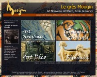 Joseph et Pierre Mougin, Art nouveau, Art DÃ©co, Ecole de Nancy - www.gres-mougin.fr